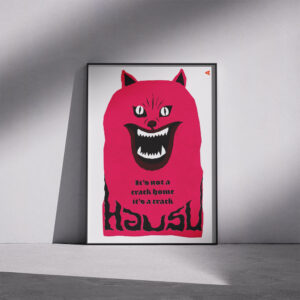 Poster 'Crackhausu' (a3)